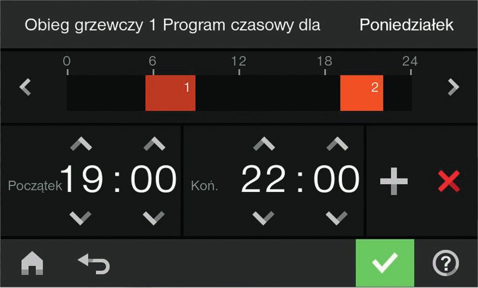 Informacje dotyczące obsługi Program czasowy (ciąg dalszy) 08. aby usunąć cykl łączeniowy 09. OK/ 10.