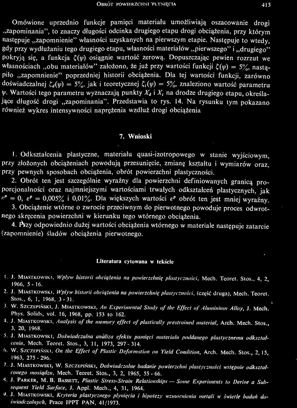 enia, obrót powierzchni plastycznoś ci. 2.