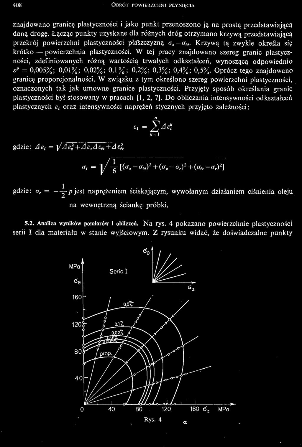 zależ noś ci : n Si = У ^А е Ч gdzie: As t = ]/ Ae 2 + Ae,Ae e+ As ^ /1 ' <r, = J/ у [(«г, ff e ) 2 + (0r B