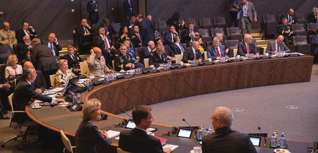 W dniach 11-12 lipca 2018 r. w Brukseli odbyło się spotkanie Rady Północnoatlantyckiej na szczeblu szefów państw i rządów.