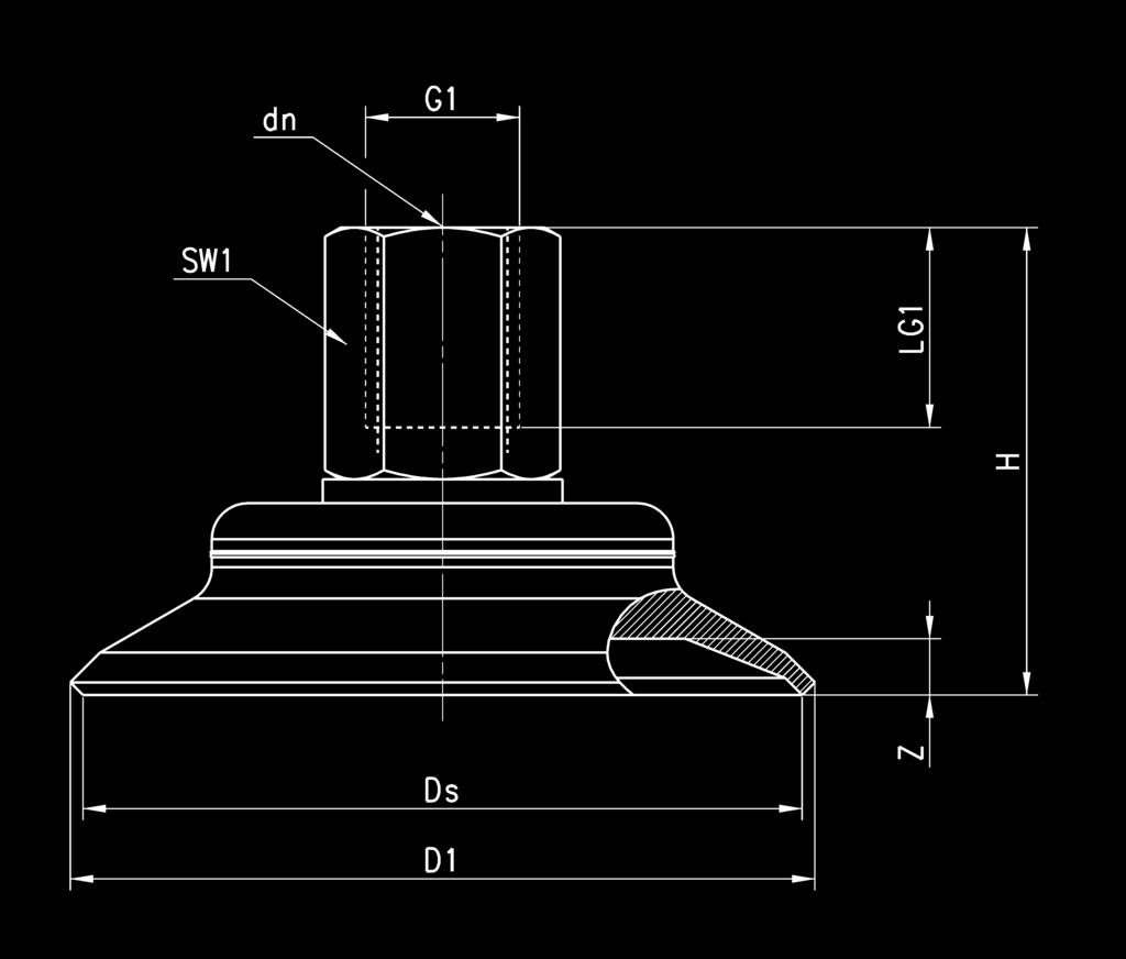 G1/4 F 41 11 17 6 VTCF 0800* NPV-N-1/4-F VTCF-090* 1/4F 97,8, 9 G1/4 F 41, 11 17 VTCF 090* NPV-N-1/4-F Tolerancje dla części elastomerowych zgodnie z M3