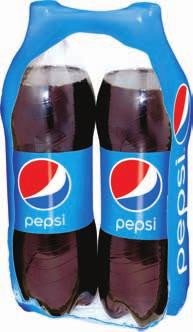 2-paków DRUGI 55% 3 49 DRUGI 25% 8 2 2 l Pepsi 2 2 l 1,60/1 l Przy