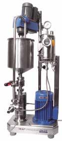 temperatur 0 120 C 120 C Ciśnienie procesowe 10 bar Wydajność (H 2 O) 80 l/h 200 l/h 500 l/h około 500 l/h Wymiary