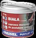 Zaprawy murarskie ZAPRAWA TERMOIZOLACYJNA 120 Zaprawa murarska termoizolacyjna Zaprawa murarska do wznoszenia przegród o wysokich właściwościach termoizolacyjnych z bloczków, pustaków i cegieł