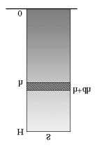 Rozkład Maxwll a rędkośi ząstzk gazu 9-3 Wzór barotryzny W nazyniu jst N ząstzk h + d < h + d d n - konntraja ząstzk [ -3 ] dn n S dh dm dn n S dh dq g n S dh d dq S g n dh * Na odstawi równania