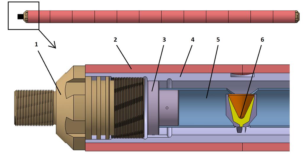 Testy poligonowe urządzenia typu PERFOGENERATOR do stymulacji przypływu medium w odwiertach 99 Rys. 1.
