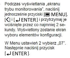 Przyciśnij ponownie przycisk THERMO SENSOR na pilocie przewodowym na 5 sekund lub dłużej aby zablokować możliwość wyboru czujnika. jedn. wewn. pilot przewodowy UTY-RNRY jedn. wewn. pilot przewodowy UTY-RLRY Naciśnij przycisk [Ust.