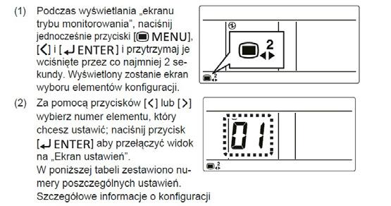 Prosty sterownik przewodowy: UTB - *PB, UTY RSN*M Uruchomienie trybu testowego można wywołać w czasie gdy urządzenie nie pracuje wciskając jednocześnie przyciski : MASTER CONTROL oraz zmiana