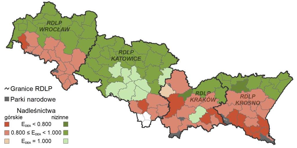 liniową pomiędzy efektywnością finansową a zasobów gospodarczych. Współczynnik korelacji Pearsona w tej sytuacji był wyższy i wyniósł 0,521.