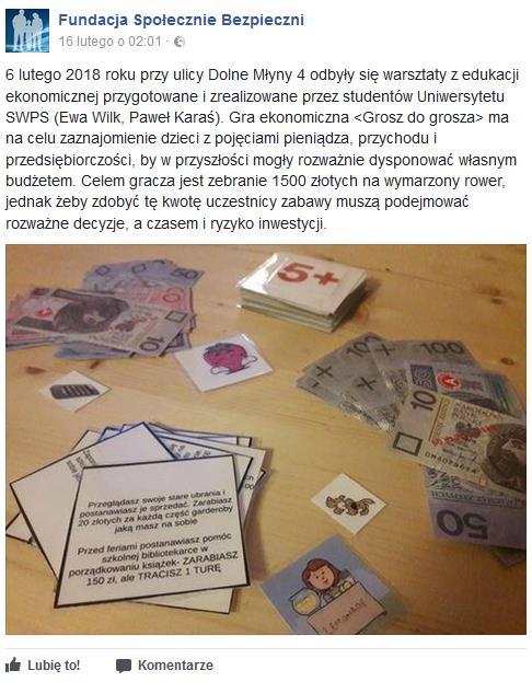Aktywne gospodarowanie majątkiem: Inwestycja ma na celu poprawę komfortu życia mieszkańców Gdańska, zapewnić im poczucie bezpieczeństwa również w aspekcie