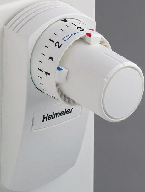 G owica termostatyczna VD do zaworów grzejnikowych Opis G owica termostatyczna VD HEIMEIER àczy perfekcyjnà technik z nowoczesnym wyglàdem.
