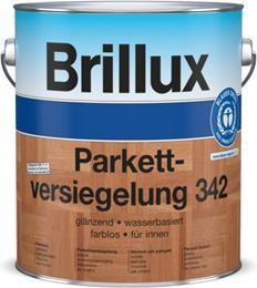 Karta Praktycznego Stosowania Parkettversiegelung 342 na bazie wody, o łagodnym zapachu, z połyskiem, bezbarwna, jednoskładnikowa, odporna na