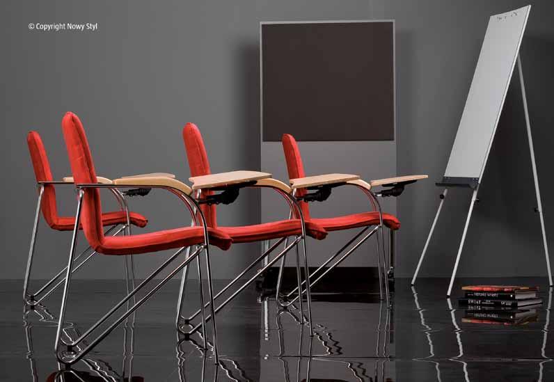 krzesła konferencyjne SAMBA - krzesło konferencyjne chrome 66-01280 273,17 336,- alu 66-01282 263,41 324,- DREWNO - SAMBA (podłokietniki) SAMBA TE chrome - krzesło z pulpitem chrome