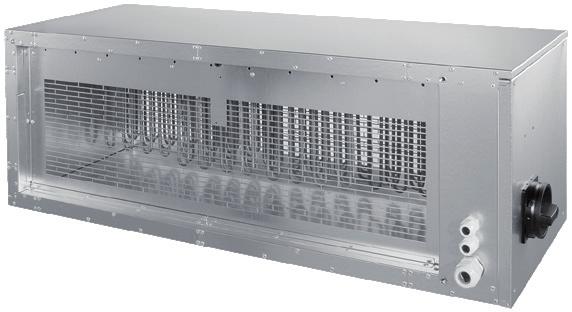 napęd i sterowanie EC Wszystkie modele central EC posiadają zasilanie 230V, 50Hz. Stopień ochrony IPX3, klasa izolacji F.