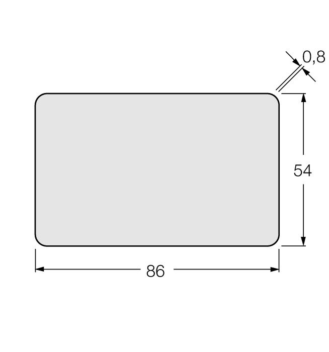 Data carrier Dimensions Type designation Read-write distance Transfer zone Minimum distance between two read-write heads Ident - no.