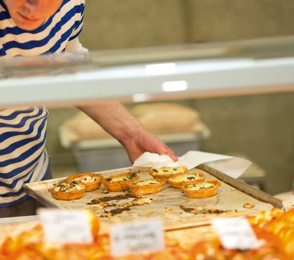 We care about Functionality Our line dedicated to bakeries and pastry shops can satisfy the needs of nearly every facility in the food sector.