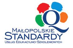 Uzyskaliśmy w 2014 roku (re-certyfikowany w 2017 roku) Certyfikat Małopolskich Standardów Usług Edukacyjno-Szkoleniowych (wydany przez WUP Małopolska), który oprócz potwierdzenia jakości naszych
