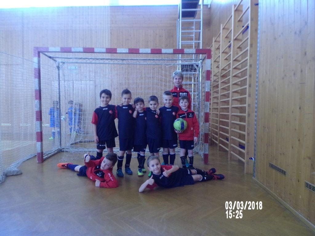 UKS GOKiS Kąty Wrocławskie na turnieju w Czechach Piłkarze UKS GOKiS Kąty Wrocławskie w dniu 3.03.