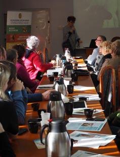 Konferencja Minikowo 16 marca Dr inż. Anna Jarzynowska Dr inż. Ewa Peter 7 Aktualna sytuacja w chowie owiec i kóz W piątek 16 marca odbyła się konferencja Aktualna sytuacja w chowie owiec i kóz.