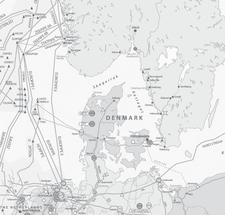 Kierunki dostaw gazu Interkonektory Projekt Bramy Północnej POLSKA NORWEGIA (do 10 mld m 3, 2022) POLSKA LITWA (1,7/2,4