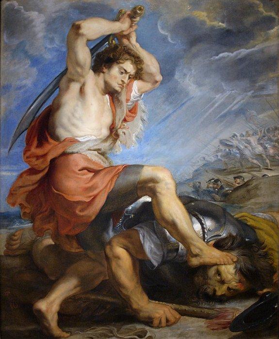 Dawid i Goliat 1Sm 17 Wybucha wojna między Izraelem a Filistynami.