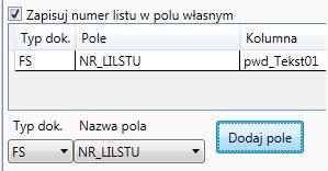 4.3.4 Numery LP Zakładka pozwala na konfigurację sposobu zapisywania numeru listu przewozowego do programu Subiekt GT.