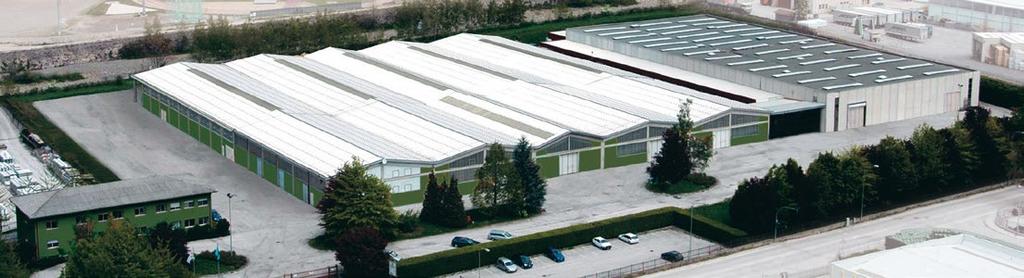 TECNOCLIMA S.p.A. Tecnoclima S.p.A. została założona w 1973 roku przez Alfonso Vescoviego. Obecnie powierzchnia zakładu to 50000 m 2.