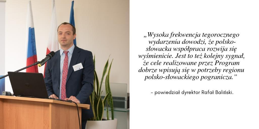 pograniczu. A to wszystko w ramach wydarzenia rocznego Programu Interreg V-A Polska-Słowacja połączonego z obchodami Europejskiego Dnia Współpracy.
