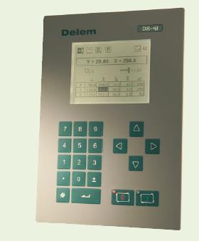 DELEM DA-41: Specyfikacja techniczna: Ogólne: - numer programu, - liczba kroków max.