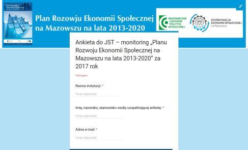 terytorialnego w roku 2017 Adresat: - Spółdzielnie socjalne 3.