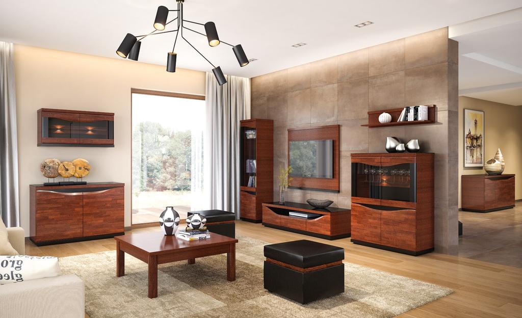 Orzech antyczny Antique walnut Aнтичный орех Witryna podwójna Витрина