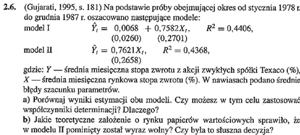 Skorygowany R-kwadrat i kryteria