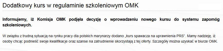 Pomoc dla marynarzy support level