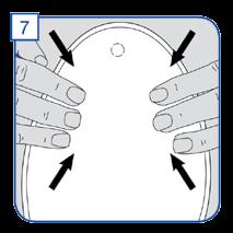W systemie dwuczęściowym rozmiar pierścienia worka musi być identyczny jak rozmiar pierścienia płytki. Dostępne średnice pierścienia to 45 mm, 55 mm, 70 mm.