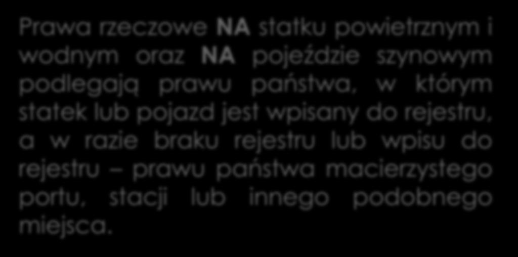 Art. 42 ppm prawa rzeczowe NA: Prawa