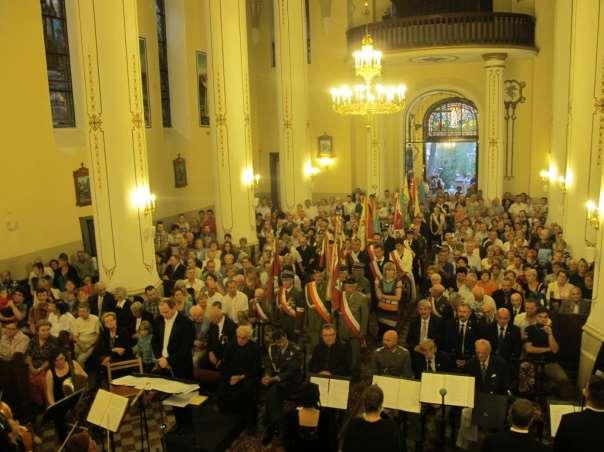 153 mszy św. odbył się koncert pieśni patriotycznej i legionowej w wykonaniu Orkiestry Symfonicznej im. Karola Namysłowskiego w Zamościu. Zdjęcie 101 Rok 2012, 25 sierpnia.
