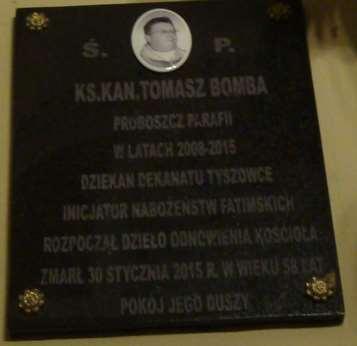 Wacławowi Cieślickiemu, ks. Tomaszowi Bombie, ks.