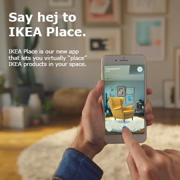 IKEA PLACE - rozszerzona rzeczywistość Rozszerzona rzeczywistość może być przydatna także w kierunkach artystycznych To pomocne narzędzie pracy dla architektów, projektantów wnętrz.
