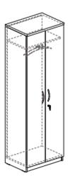 7. Szafa ubraniowa/szafa schowkowa - wraz z montażem - wysokość 1850mm x szerokość 400mm x głębokość 530mm 1 szt. 8.