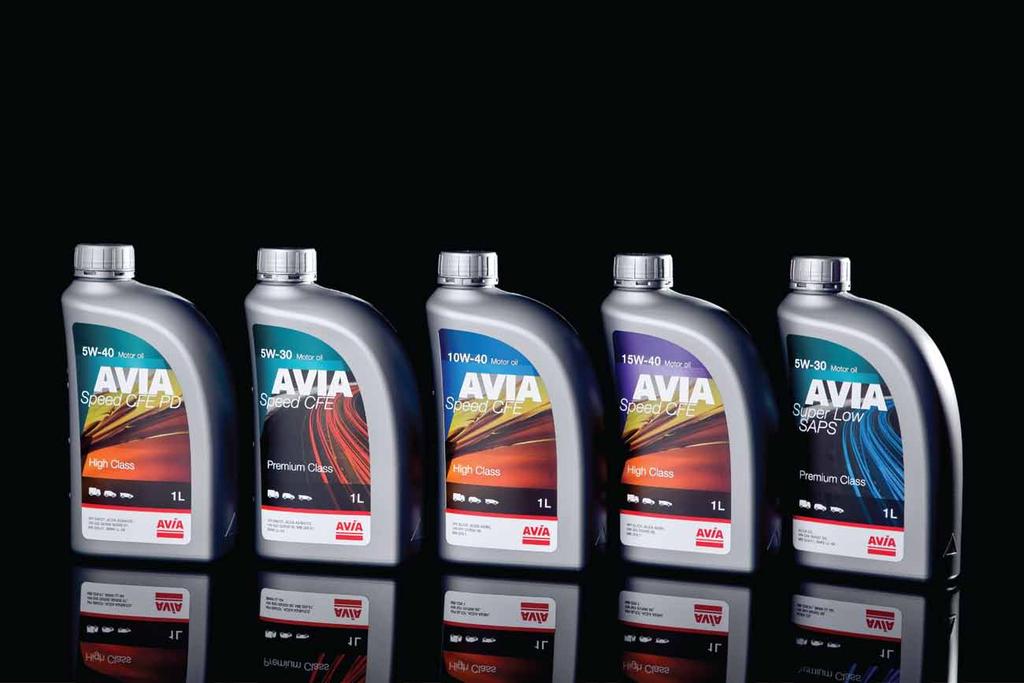 SPIS TREŚCI Oleje silnikowe do samochodów osobowych Engine oils for passenger cars AVIA SPEED CFE 5W-30... 04 AVIA SPEED CFE PD 5W-40... 05 AVIA SPEED CFE 10W-40... 05 AVIA SPEED CFE 15W-40.