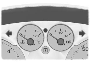 Wyświetlacze informacyjne Średnia prędkość E73987 ŚR. PRĘDKOŚĆ 87 km/h 4,7 l.dz. 000039 km Wskazuje średnią prędkość obliczoną przez ostatnie 1 000 km lub od ostatniego kasowania.