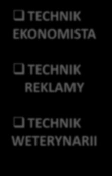 GASTRONOMICZNYCH TECHNIK USŁUG KELNERSKICH KELNER TECHNIK ORGANIZACJI TURYSTYKI TECHNIK