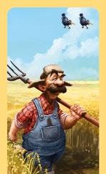 CEL GRY Każdy gracz prowadzi swoje gospodarstwo. Może hodować 5 rodzajów upraw: lawendę, słoneczniki, dynie, ziemniaki i zboże. Może budować też spichlerze będą bardzo pomocne podczas zbiorów.
