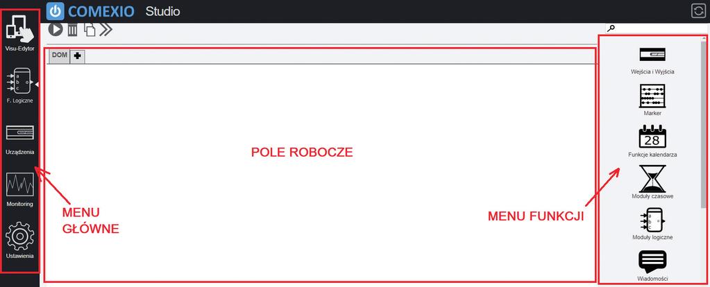 Rys. 4. Widok okna przeglądarki po zalogowaniu się do IO-Servera ne w programie graficznym są tak naprawdę podprogramami systemu automatyki, zgromadzonymi w bibliotece dostarczanej przez producenta.