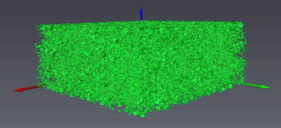 Proces uzyskania przetworzonego obrazu 3D dla całej próbki jest czasochłonny, dlatego