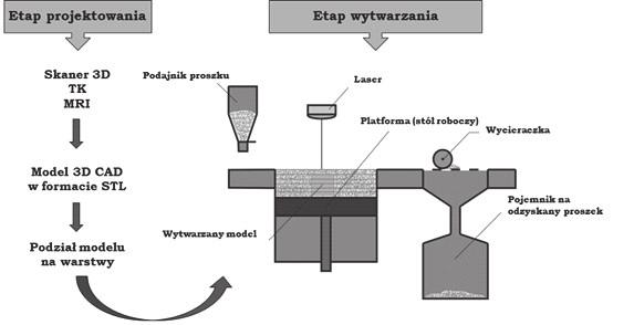 Open Access Library Annal VII 2Ńń7 Issue 3 spersonalizowanych implanto-skafoldów oraz skafoldów tkankowych.