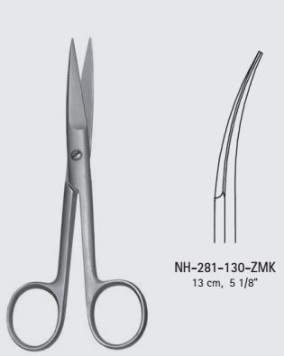 Nożyczki chirurgiczne NOŻYCZKI PREPARACYJNE MATZENBAUM PROSTE NN-048-145-PMK Nożyczki chirurgiczne przeznaczone do stosowania przy zabiegach chirurgicznych oraz ambulatoryjnych.