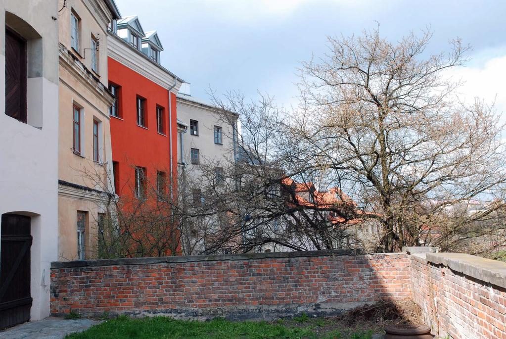 Ikonografia Grodzka 15 Elewacja tylna, Grodzka 15, fot. Marcin Moszyński, 2010.