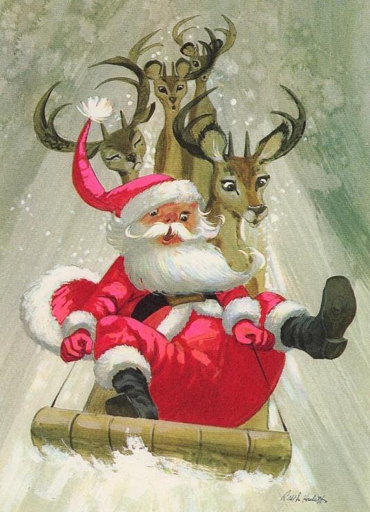 Piosenka: Idzie Święty Mikołaj Idzie Święty Mikołaj, grudzień go wita ukłonem. Dywan ze śniegu przed nim rozwija, zdobi choinki zielone. Dywan ze śniegu przed nim rozwija, zdobi choinki zielone. Idzie święty Mikołaj, gwiazdy mrugają przyjaźnie.