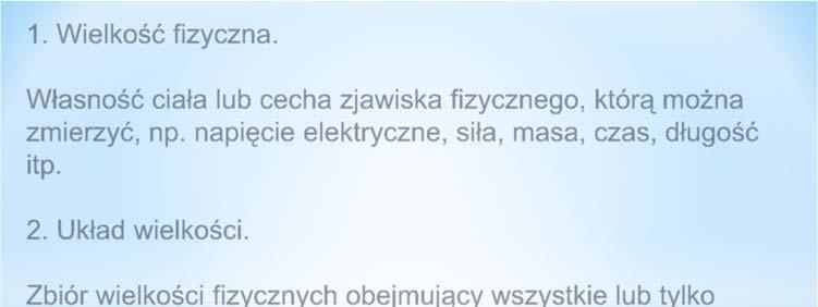 2. Układ wielkości.